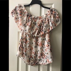 WHBM off the shoulder top